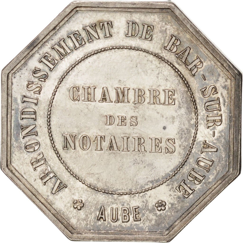 Francja, Token, Notariusz, AU(55-58), Srebro, Lerouge:31