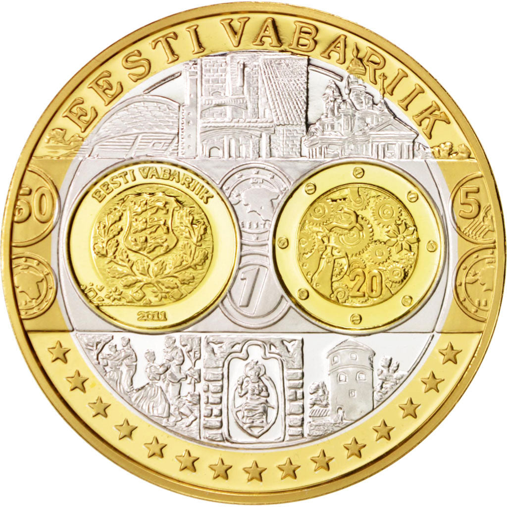 Francia, Medal, The Fifth Republic, Arts & Culture, FDC, Argento