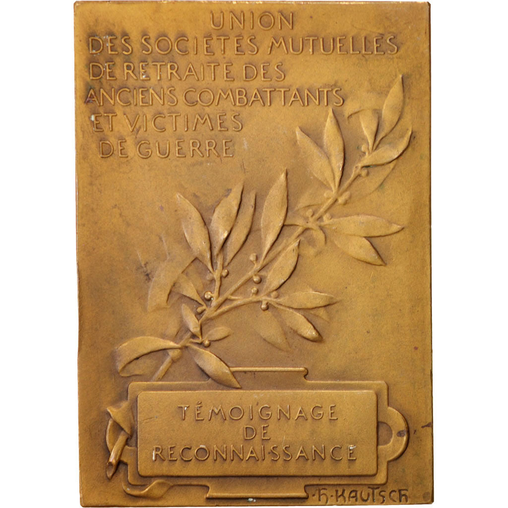 France, Medal, French Fifth Republic, Politics, Society, War, AU(50-53), Bronze