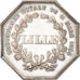 France, Token, Savings Bank, AU(50-53), Silver
