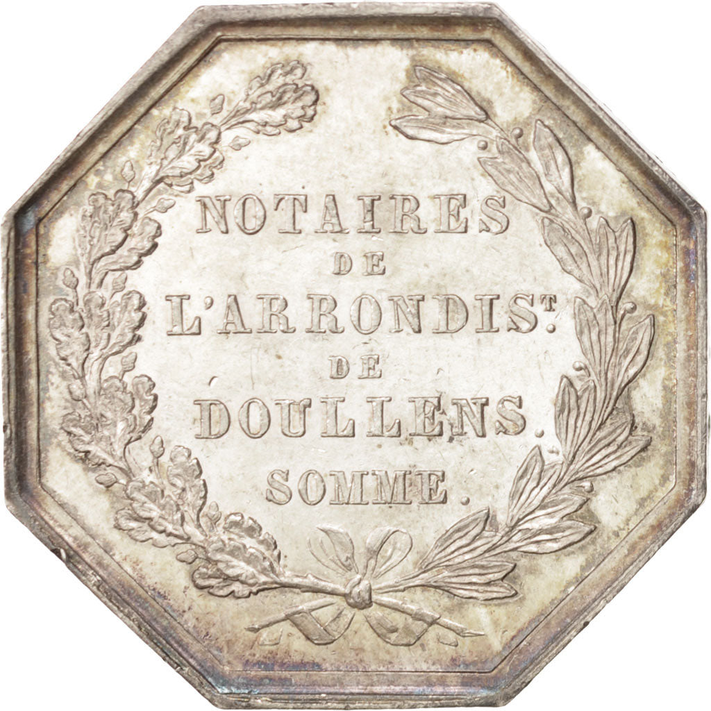Francia, Token, Notary, 1833, BB+, Argento, Lerouge:121