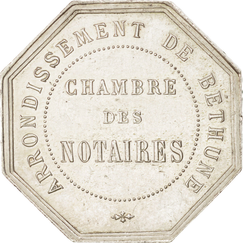 France, Token, Notary, AU(55-58), Silver, Lerouge:46