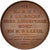 France, Medal, Louis XVIII, History, 1817, Caunois, TTB+, Bronze