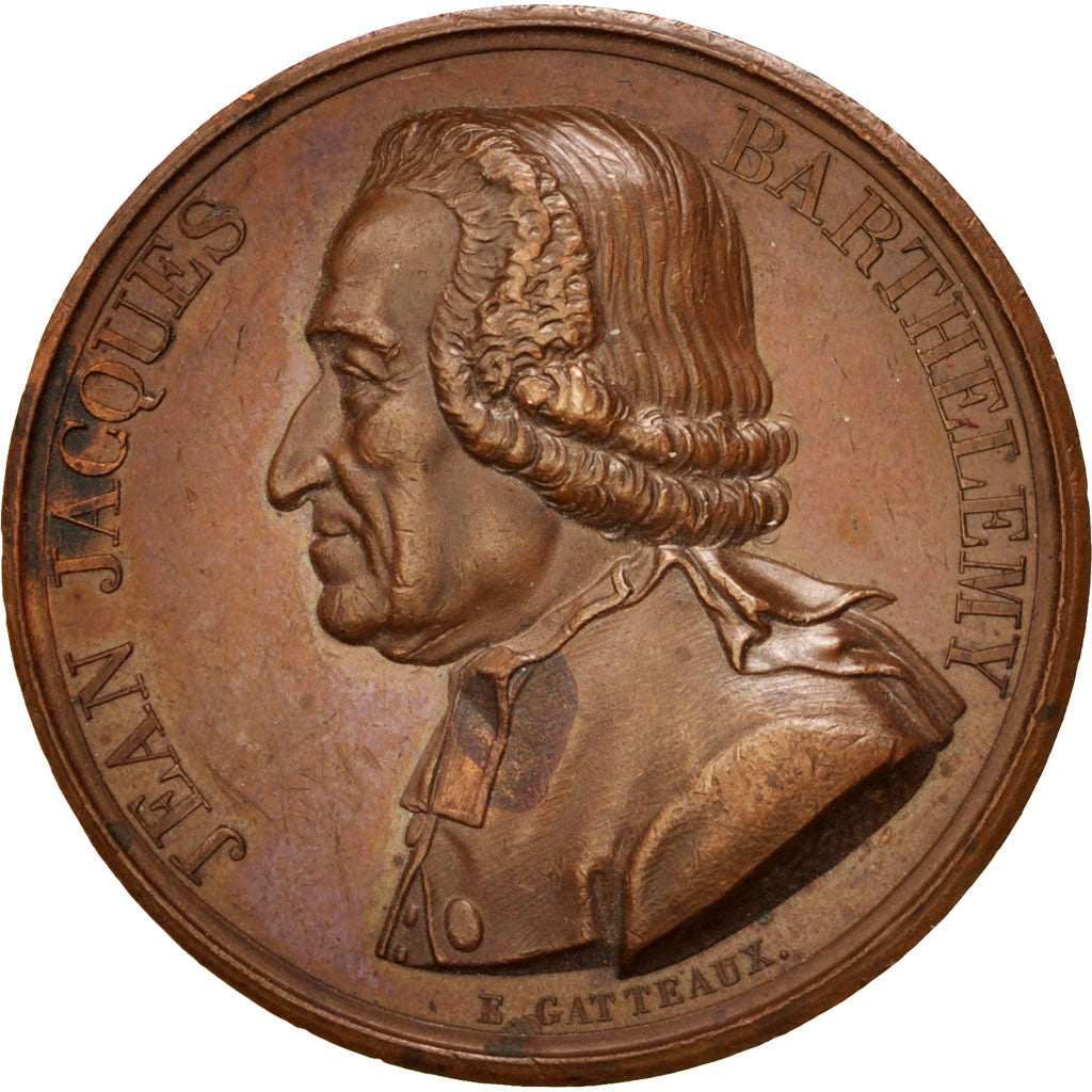 France, Medal, Louis XVIII, Religions & beliefs, 1824, Gatteaux, AU(50-53)