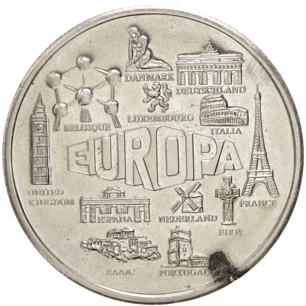 France, Medal, French Fifth Republic, History, VF(30-35), Nickel