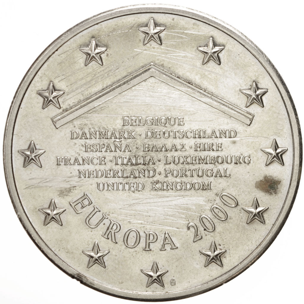 France, Medal, French Fifth Republic, History, VF(30-35), Nickel