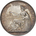 France, Token, Notary, 1824, MS(60-62), Silver, Lerouge:343