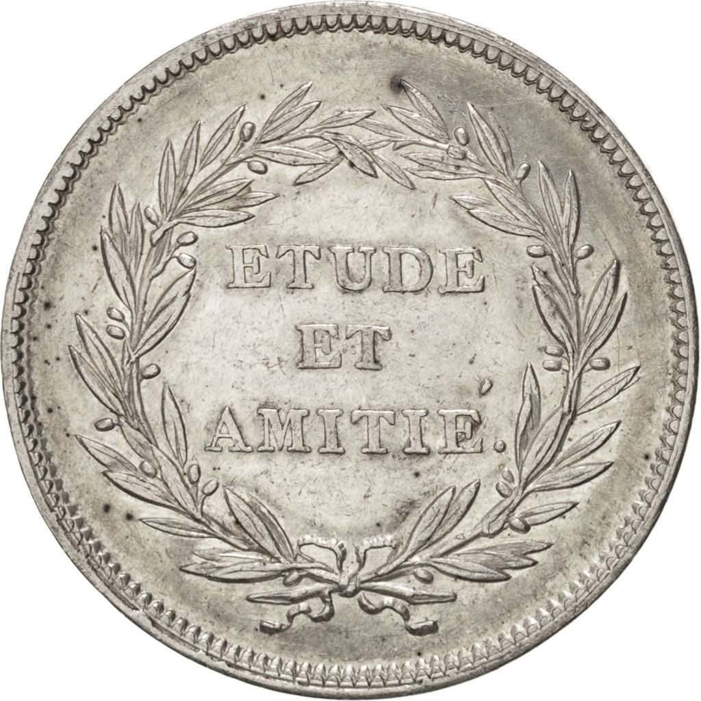 France, Token, Instruction and Education, 1788, AU(55-58), Silver