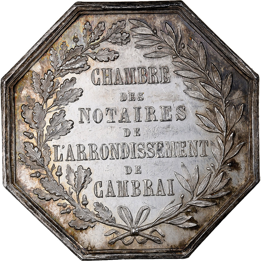 Frankreich, betaalpenning, Chambre des Notaires de l'Arrondissement de Cambrai
