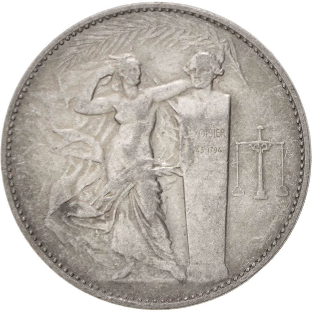 France, Medal, French Fifth Republic, Business & industry, 1961, TB+, Argent