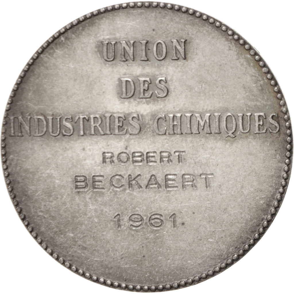 France, Medal, French Fifth Republic, Business & industry, 1961, TB+, Argent