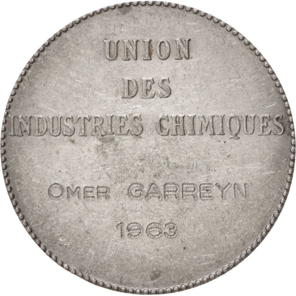 Francia, Medal, French Fifth Republic, Business & industry, 1963, MB+, Argento