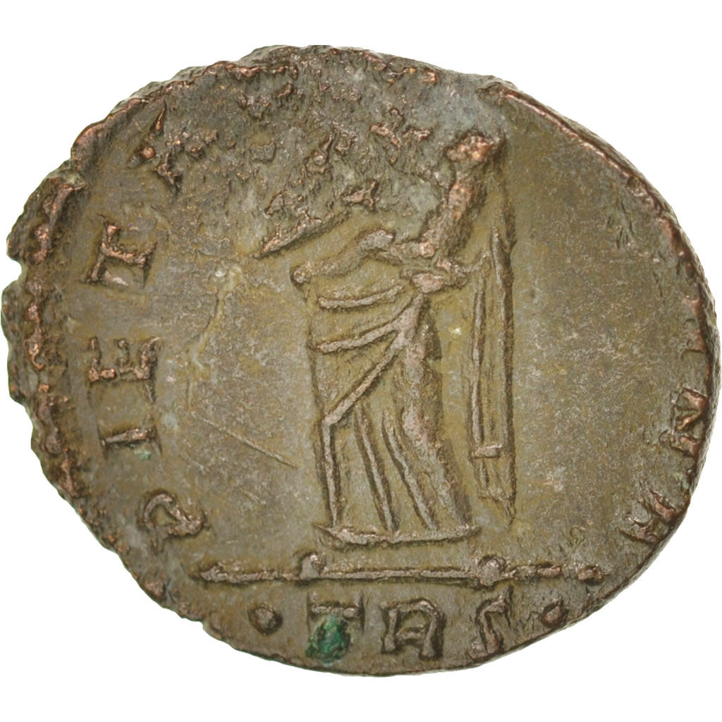 Munten, Theodora, Nummus, Trier, ZF, Koper, RIC:56
