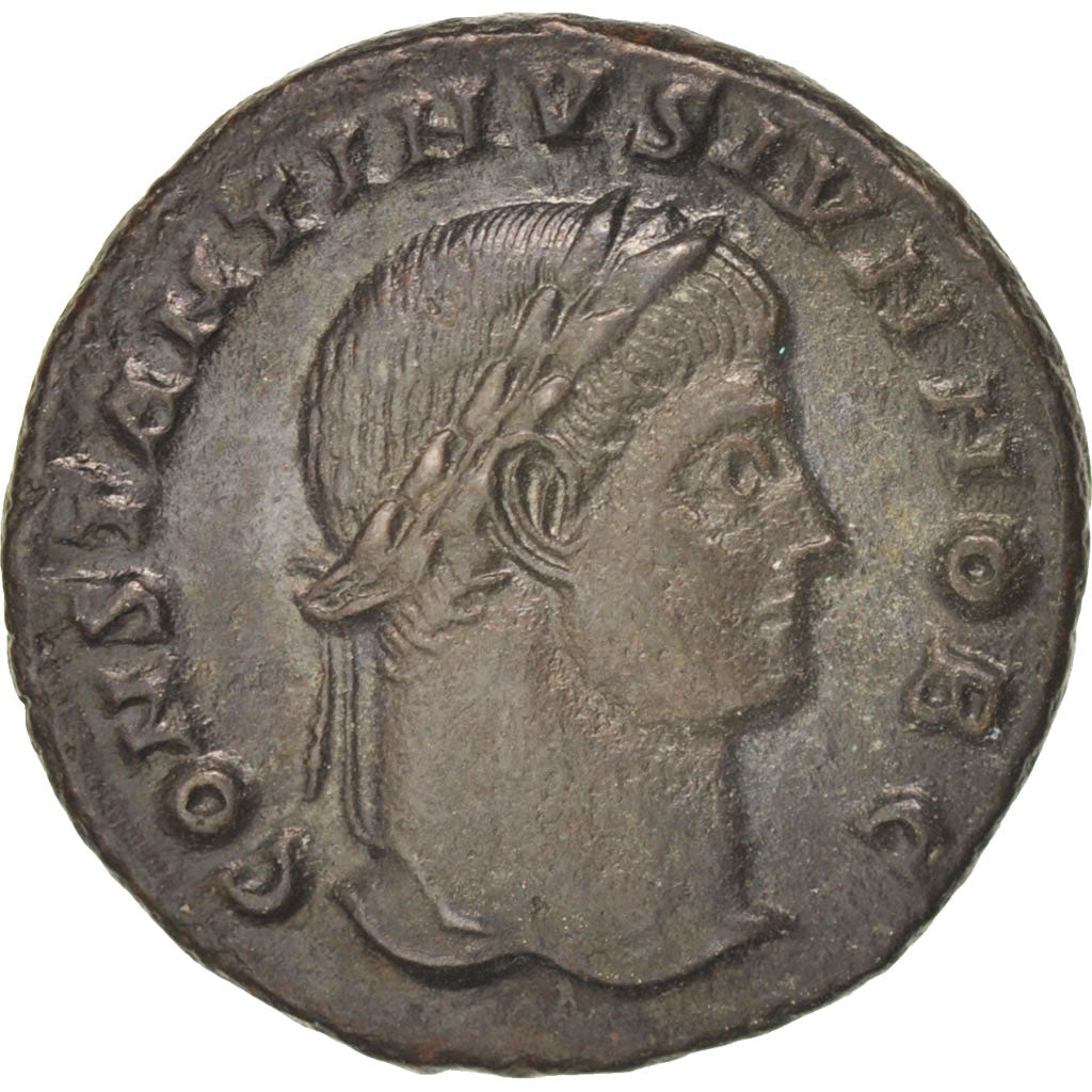 Coin, Constantine II, Follis, Siscia, AU(55-58), Copper, RIC:194
