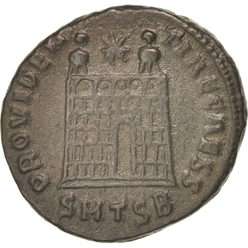 Coin, Constantius II, Follis, Thessalonica, AU(50-53), Copper, RIC:158