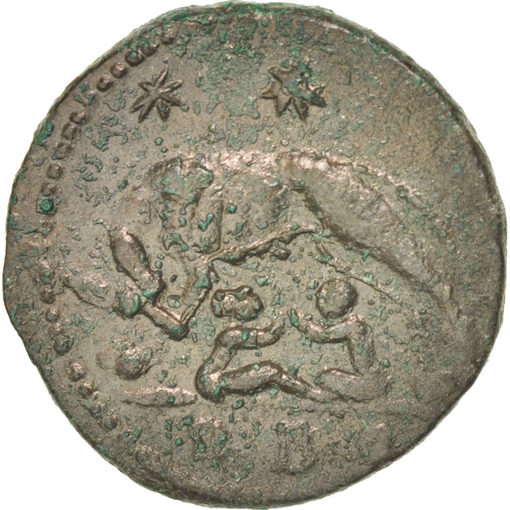 Coin, Nummus, Roma, AU(50-53), Copper, RIC:338