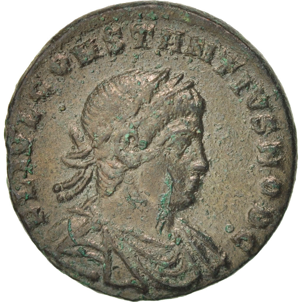 Munten, Constantius II, Follis, Roma, PR, Koper, RIC:329