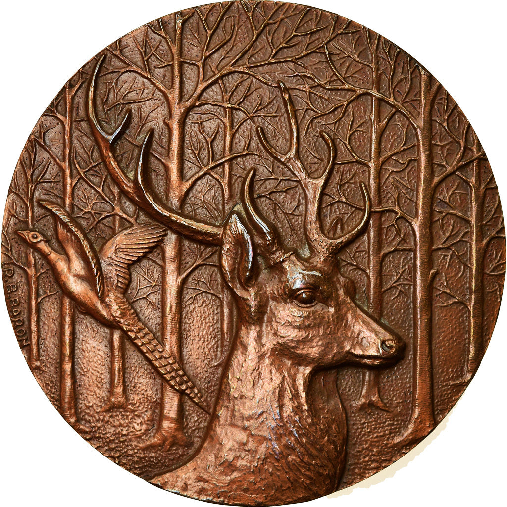 France, Médaille, Chasse à Rambouillet, Baron, SPL, Bronze
