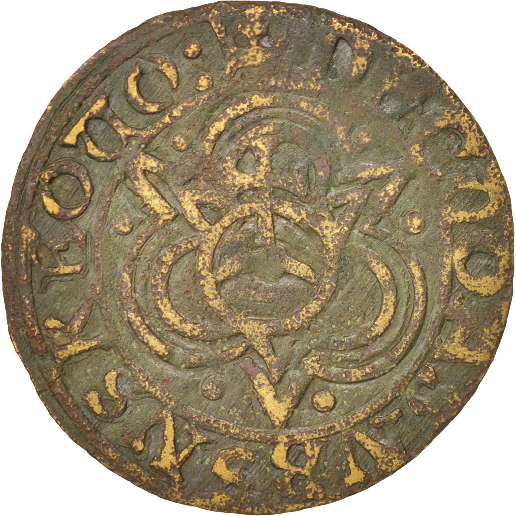 Francja, Token, żetonowe liczenie, VF(30-35), Mosiądz