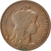Munten, Frankrijk, Dupuis, 10 Centimes, 1912, ZF, Bronze, KM:843, Gadoury:277