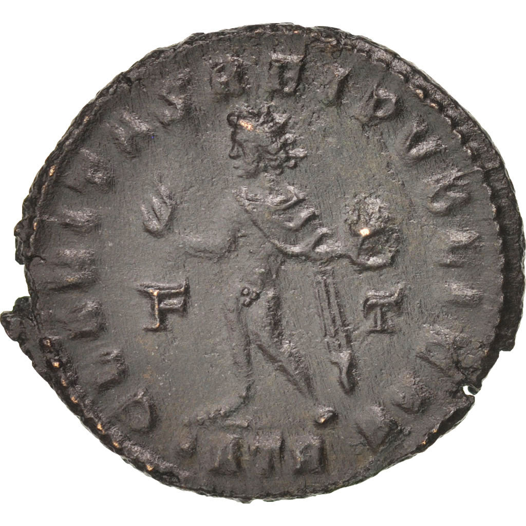 Crispus, Follis, 317, Trier, Rame, SPL, RIC:177