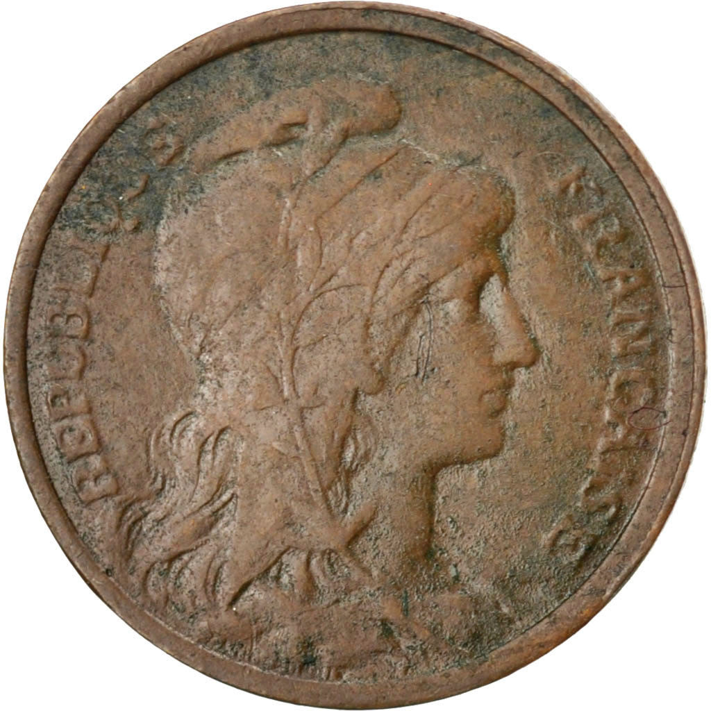 Moneda, Francia, Dupuis, Centime, 1911, MBC, Bronce, KM:840, Gadoury:90
