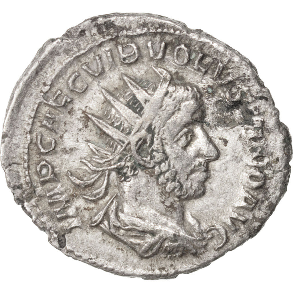Coin, Volusian, Antoninianus, 253, Roma, EF(40-45), Billon, RIC:140