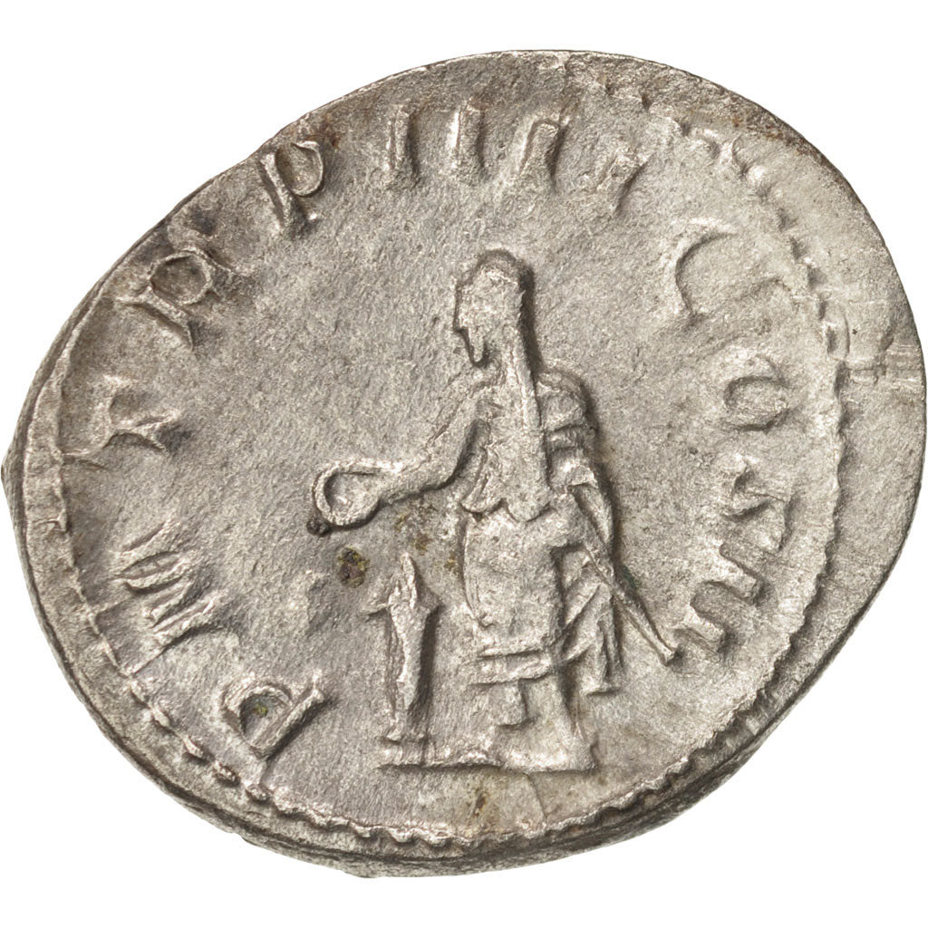 Coin, Volusian, Antoninianus, 253, Roma, AU(50-53), Billon, RIC:141