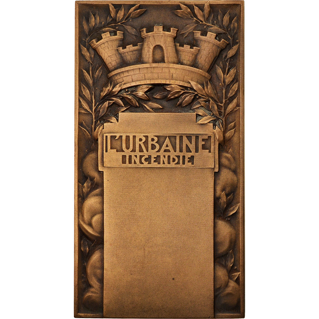 France, Médaille, Insurance, L'Urbaine, Compagnie d'assurances contre