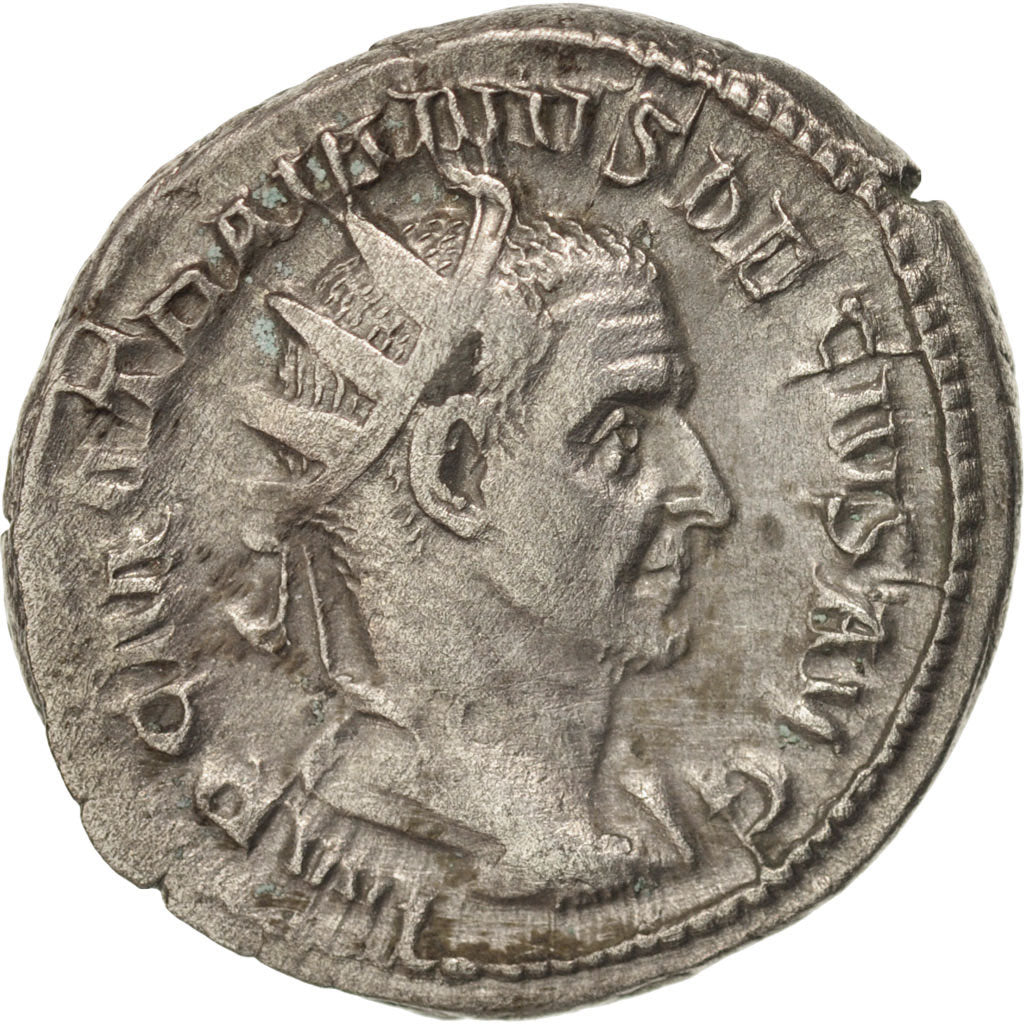 Coin, Trajan Decius, Antoninianus, 250, Roma, VF(30-35), Billon, RIC:21b
