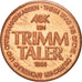 Germany, Medal, Ein Trimm Taler, Politics, Society, War, 1984, AU(50-53), Copper