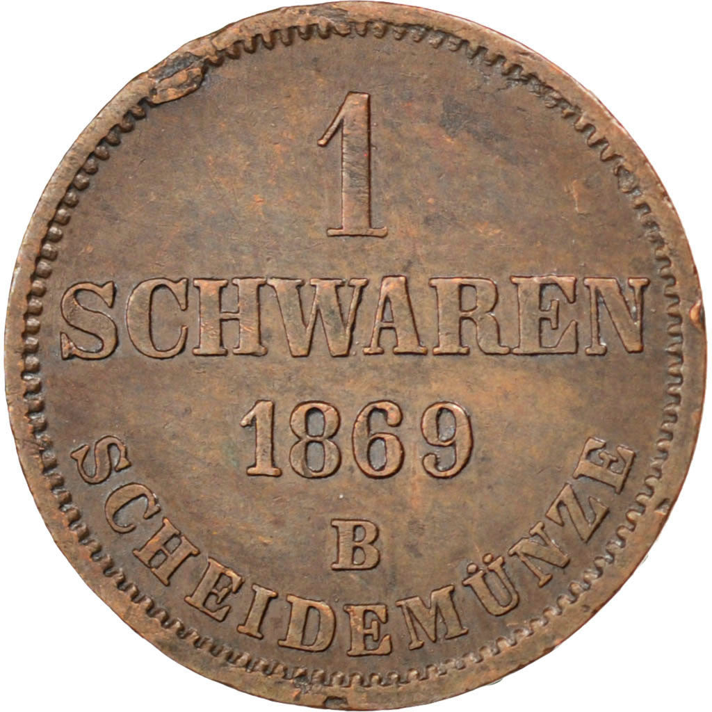 Coin, German States, OLDENBURG, Nicolaus Friedrich Peter, Schwaren, 3 Light
