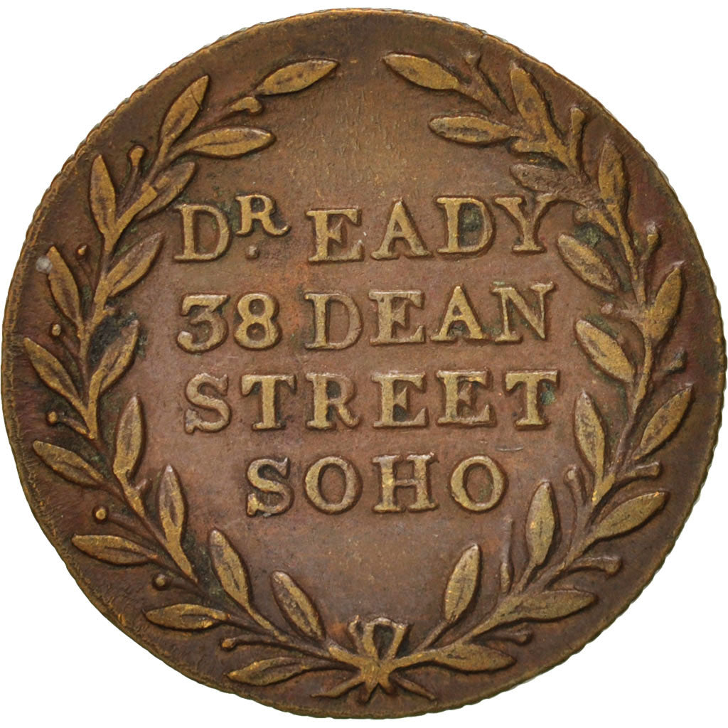 Gran Bretagna, Token, Trades, Dr.-Eady-Farthing, 1825, BB+, Rame