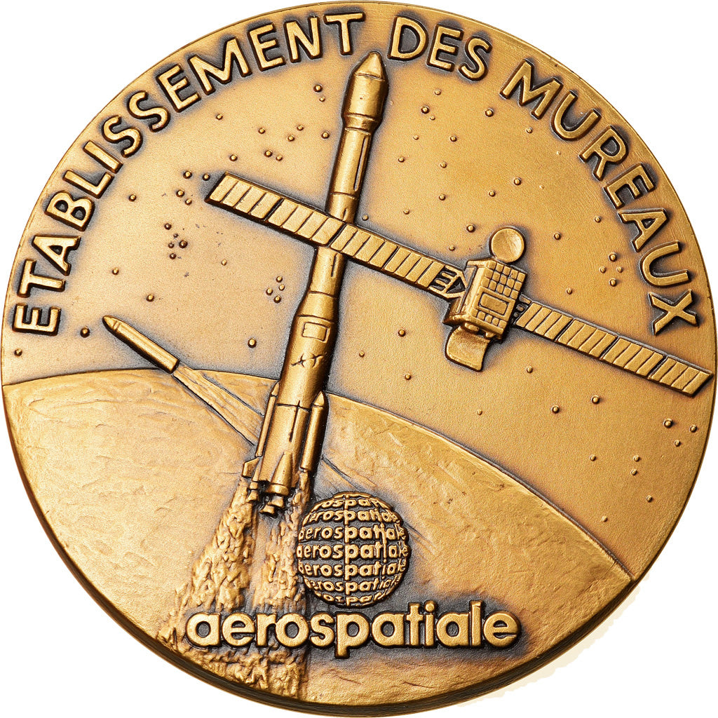 Frankreich, Medaille, Etablissement des Mureaux, Aérospatiale, Sciences &