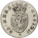 Moneda, Estados alemanes, HESSE-DARMSTADT, Ludwig X, 6 Kreuzer, 1819, MBC