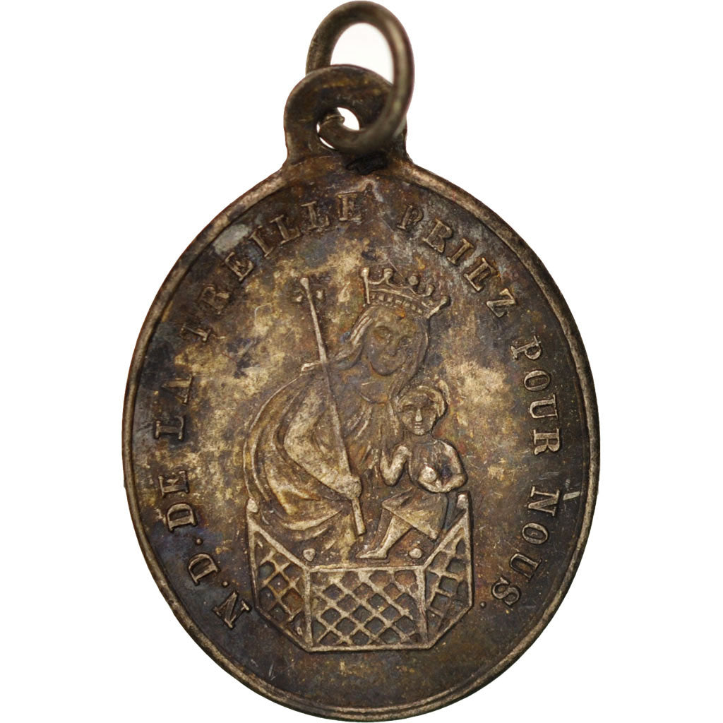 Francia, Medal, Notre-Dame de la Treille, Lille, Religions & beliefs, SPL-
