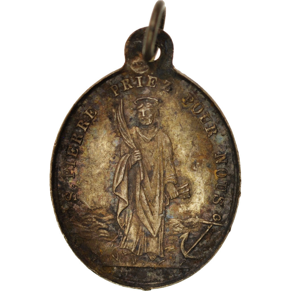 Francia, Medal, Notre-Dame de la Treille, Lille, Religions & beliefs, SPL-