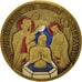 Francia, Medal, Sainte Colombe, Religions & beliefs, EBC, Bronce
