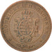 Coin, German States, SAXONY-ALBERTINE, Johann, 2 Pfennig, 1864, Dresde