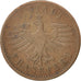 Coin, German States, FRANKFURT AM MAIN, Heller, 1841, VF(20-25), Copper, KM:327