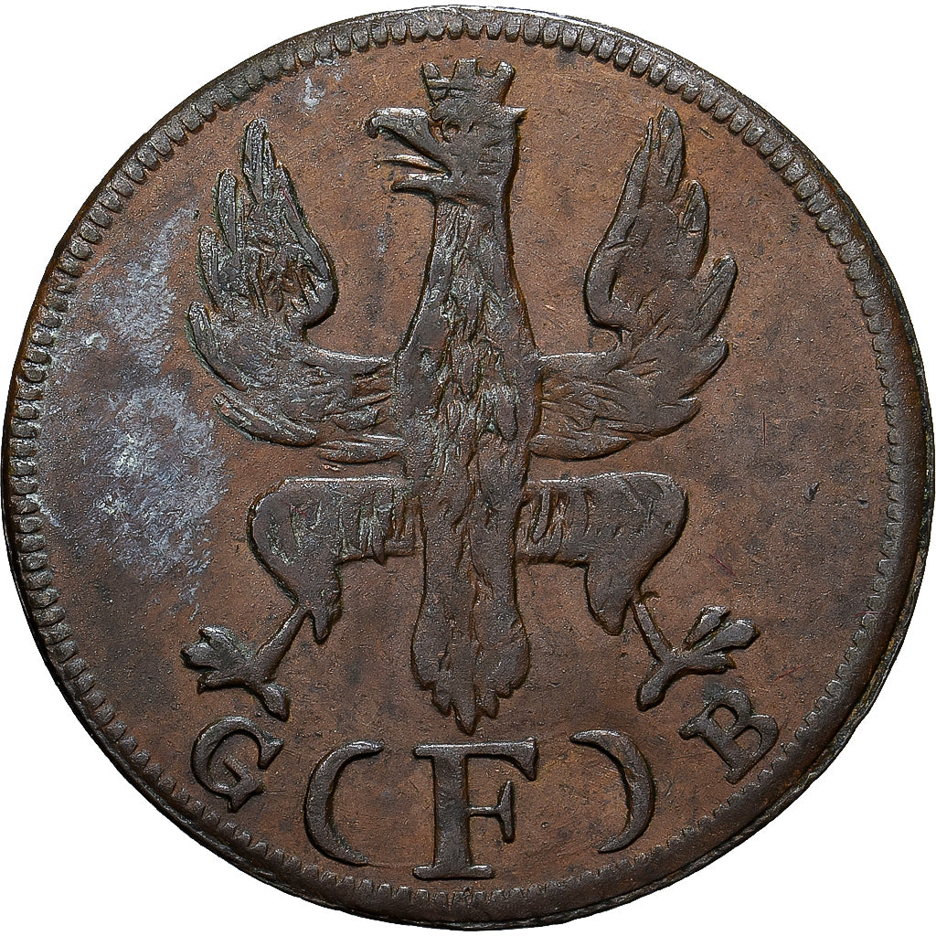 Coin, German States, FRANKFURT AM MAIN, Heller, 1821, Frankfurt, AU(55-58)