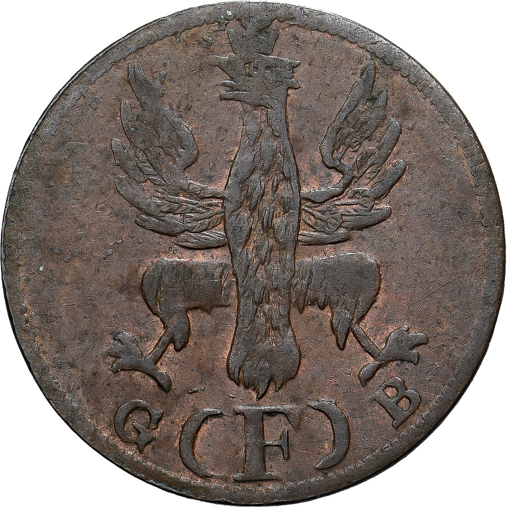 Monnaie, Etats allemands, FRANKFURT AM MAIN, Heller, 1821, Frankfurt, SUP