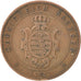 Coin, German States, SAXONY-ALBERTINE, Johann, 5 Pfennig, 1863, Dresde