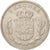 Moneda, Dinamarca, Frederik IX, 5 Kroner, 1961, Copenhagen, MBC+, Cobre -