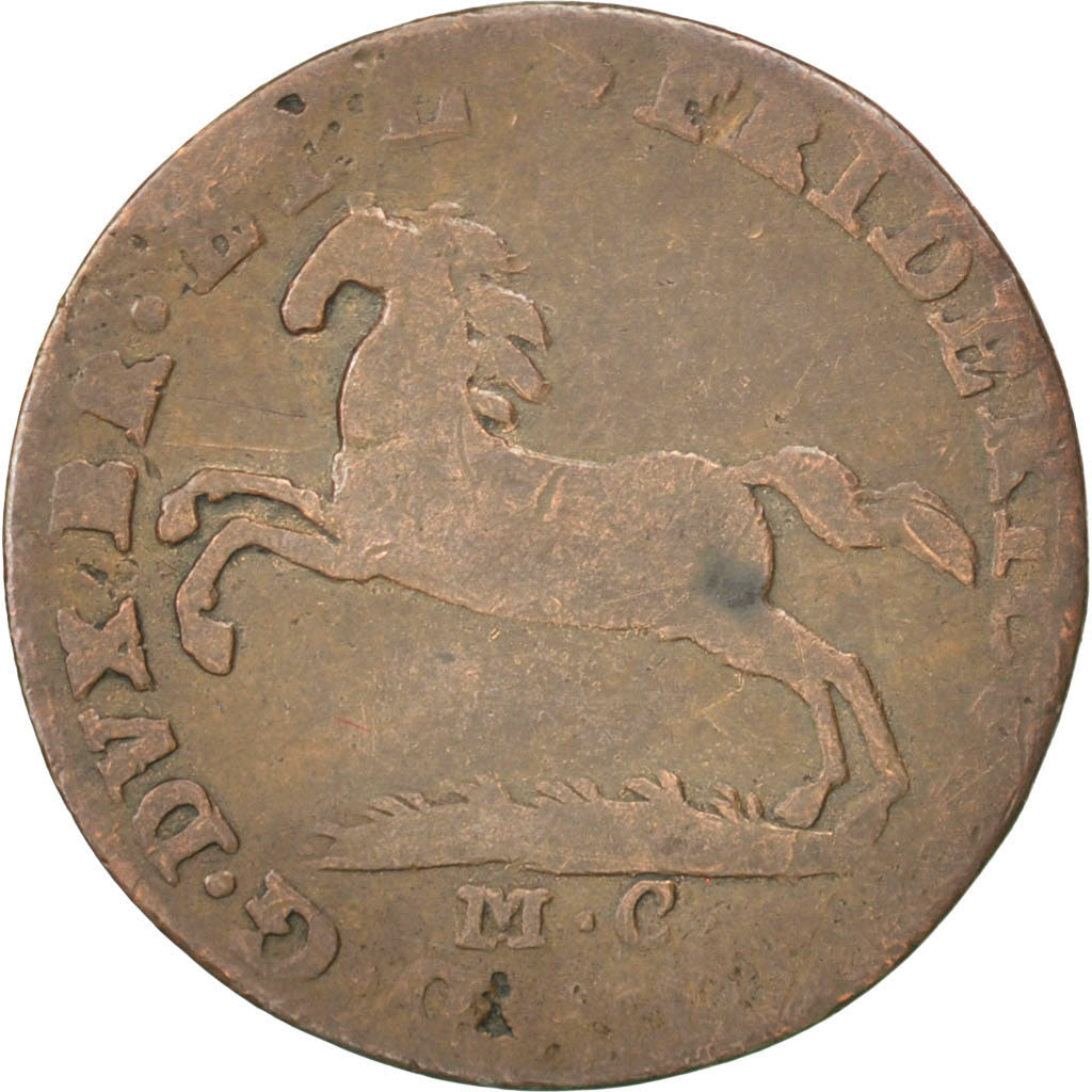 Coin, German States, BRUNSWICK-WOLFENBUTTEL, Fredrich Wilhelm, Pfennig, 1814