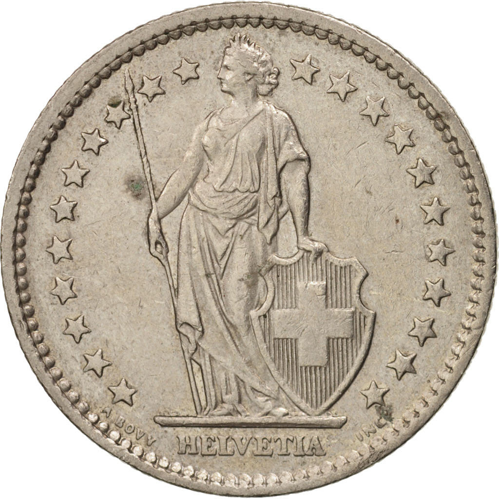 Moneta, Svizzera, 2 Francs, 1975, Bern, SPL-, Rame-nichel, KM:21a.1