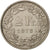 Coin, Switzerland, 2 Francs, 1975, Bern, AU(55-58), Copper-nickel, KM:21a.1