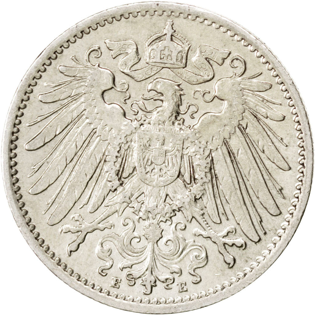 Stati tedeschi, 1 Mark, 1905, Muldenhütten, German Empire, Argento, SPL-, KM:14