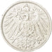Coin, GERMANY - EMPIRE, Wilhelm II, Mark, 1909, Munich, AU(50-53), Silver, KM:14