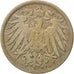 Coin, GERMANY - EMPIRE, Wilhelm II, 10 Pfennig, 1906, Karlsruhe, EF(40-45)
